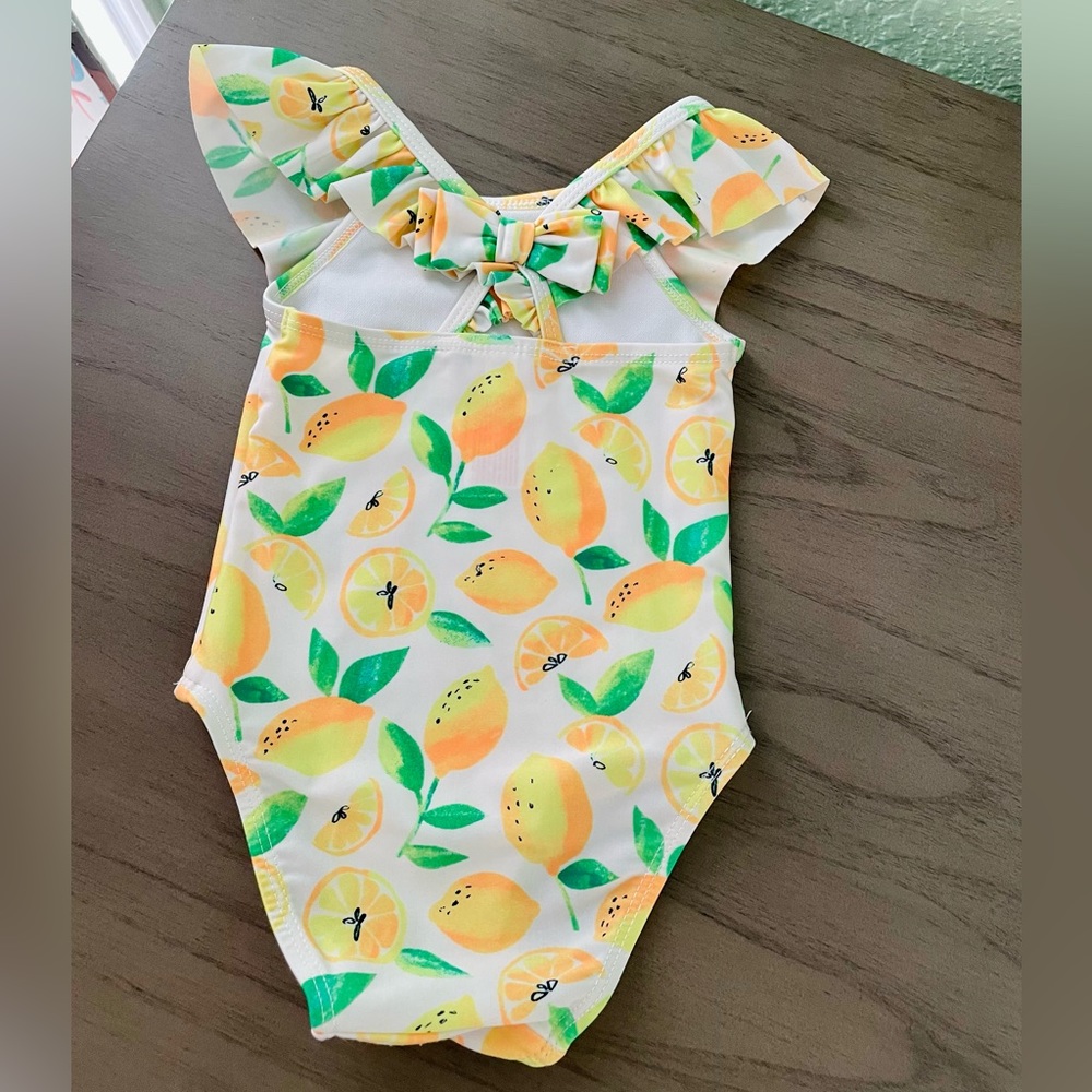SOLD12m Lemon Bathing Suit